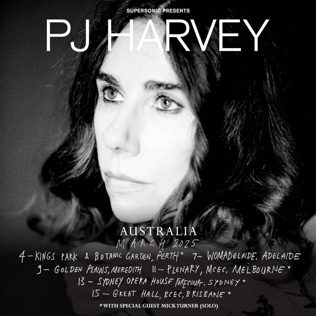Announcing concerts in Australia and Japan – PJ Harvey